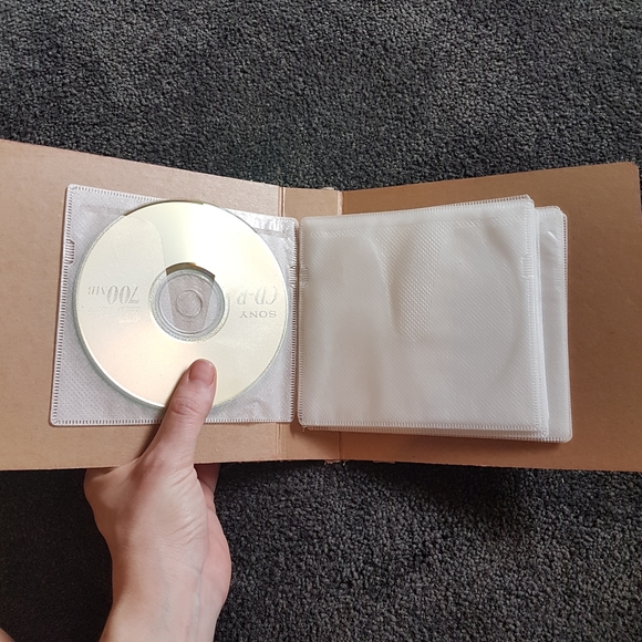 DVD CD Holder Storage Album Book - Picture 2 of 2